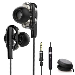 pTron Boom Ultima 4D Dual Driver in-Ear Wired Headphones with Mic