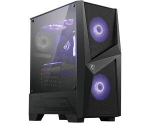 MSI MAG Forge 100M Mid Tower Gaming PC Case MSI MAG Forge 100M Mid Tower Gaming PC Case