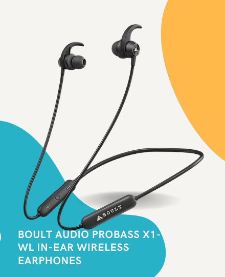 Boult Audio ProBass X1-WL in-Ear Wireless Earphones Boult Audio ProBass X1-WL in-Ear Wireless Earphones