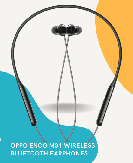 OPPO ENCO M31 Wireless in-Ear Bluetooth Earphones OPPO ENCO M31 Wireless in-Ear Bluetooth Earphones