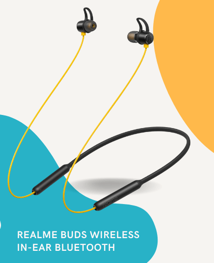 Realme Buds Wireless in-Ear Bluetooth Earphones Realme Buds Wireless in-Ear Bluetooth Earphones