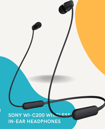 Sony WI-C200 Wireless In-Ear Headphones Sony WI-C200 Wireless In-Ear Headphones